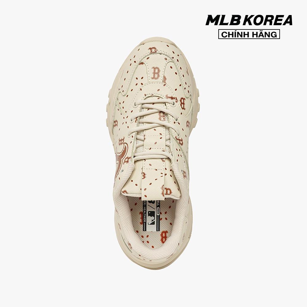 MLB - Giày sneakers unisex cổ thấp Big Ball Chunky Saffiano Diamond Monogram 3ASHMS13N