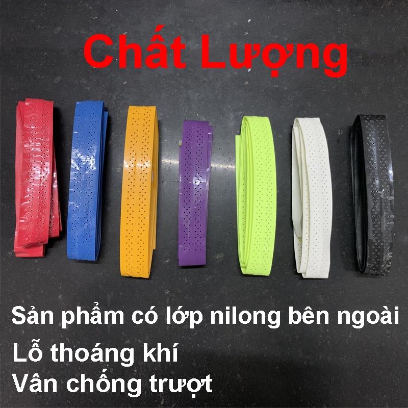 Quấn Vợt Cầu Lông Có Gân Chống Trơn Trượt mồ Hôi Cao Cấp