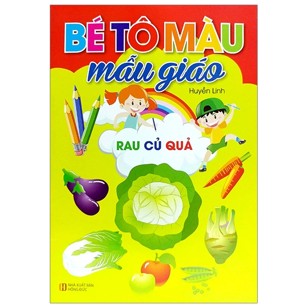 Bé Tô Màu Mẫu Giáo - Rau, Củ, Quả