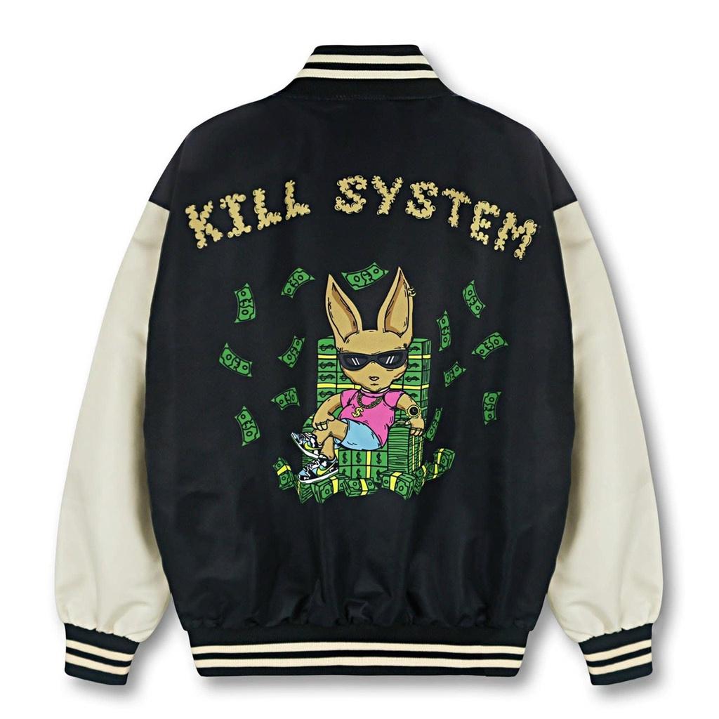 Áo Khoác Bomber Kill System In Cat Money Chất Đẹp ️ Áo Khoác Dù 2 Lớp Unisex Mèo Tiền, Áo khoác Bomber Kill System Nam Nữ, Áo khoác bomber, Varsity jacket Defenders of Freedom Undertrap nam nữ