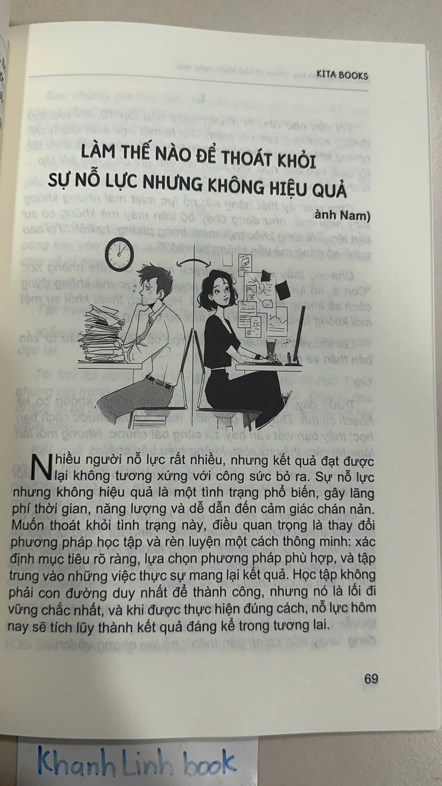 Sách - Sự Lười Biếng Hôm Nay Chính Là Khó Khăn Ngày Mai - Kita Books