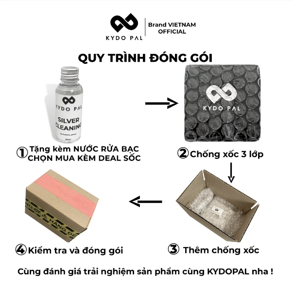 Nhẫn bạc 925 KYDOPAL cá tính hình vương miện đính đá cao cấp trang sức bạc nữ Ý - 9N24