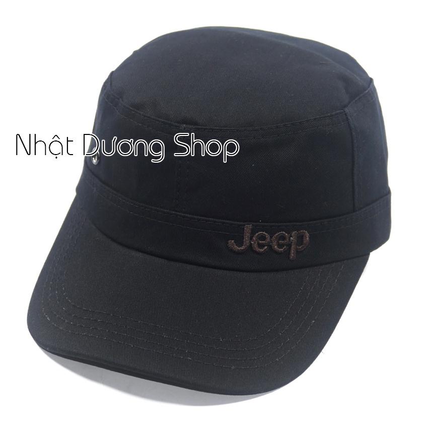 Nón kết đầu bằng Jeep có khóa đuôi - có khóa đuôi phía sau giúp giữ chặt nón và tăng size vòng đầu