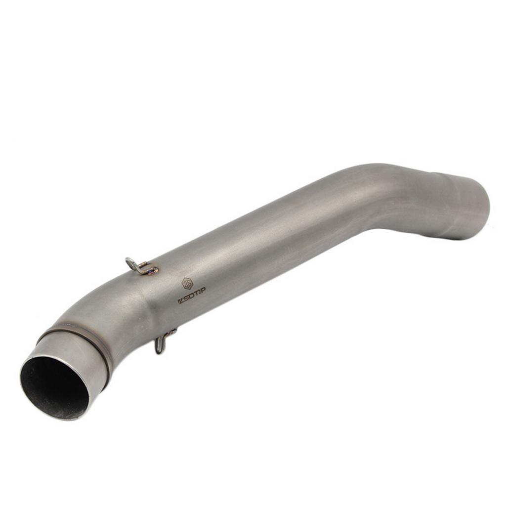 Motorcycle Exhaust Middle Pipe Stainless Connecting Tube For Kawasaki Z750