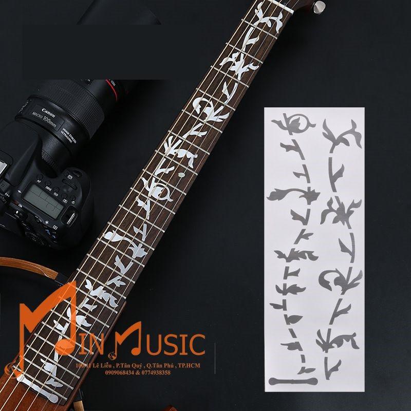 Miếng dán hoa văn cho cần đàn guitar