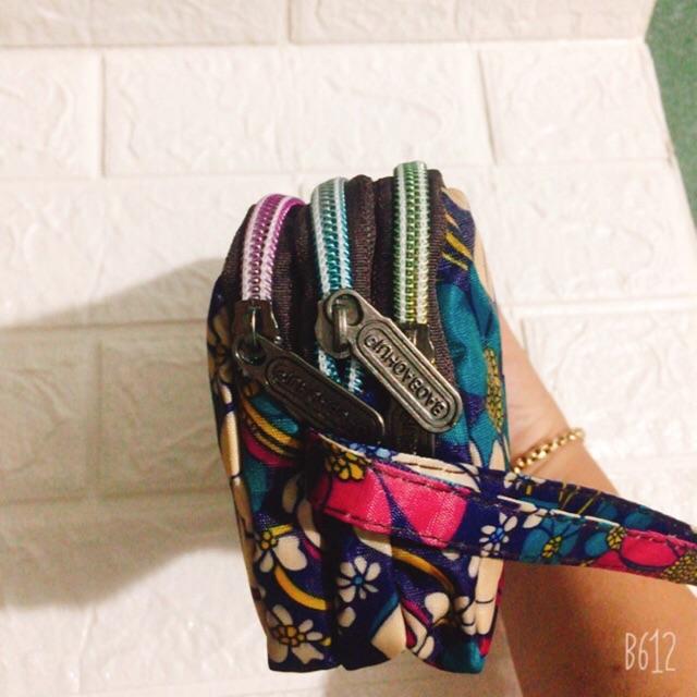 Bóp ví đựng tiền 3 ngăn