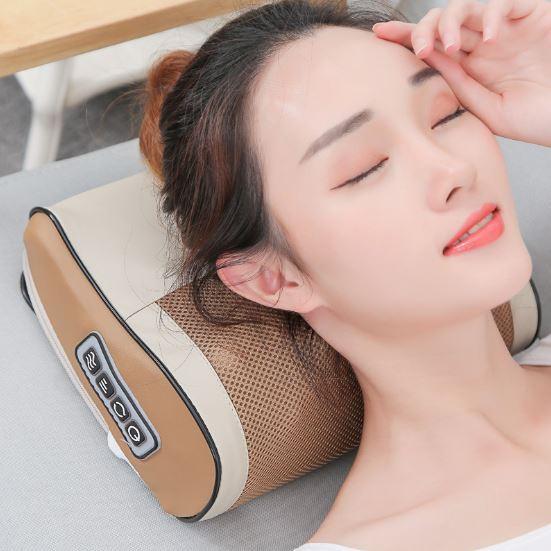 Gối Massage Cột Sống, Vai, Lưng, Cổ X226 bảo hành 1 năm