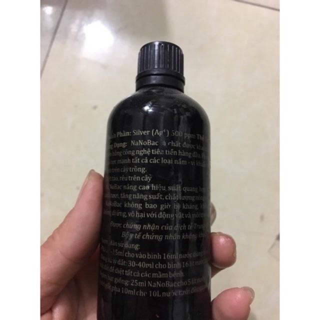 Dung dịch Nano Bạc phòng và trị bệnh hiệu quả trên cây trồng