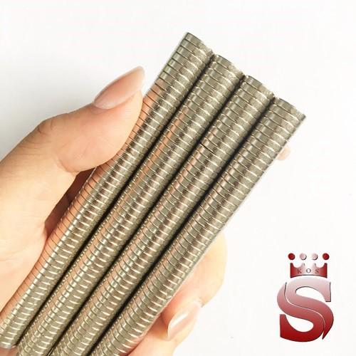 Nam châm trắng kích thước 12x1mm m giá ưu đãi