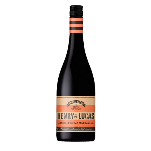 Rượu Vang Đỏ Dominic HENRY &amp; LUCAS Grenache Shiraz Tempranillo 750ml 13.5% Acl