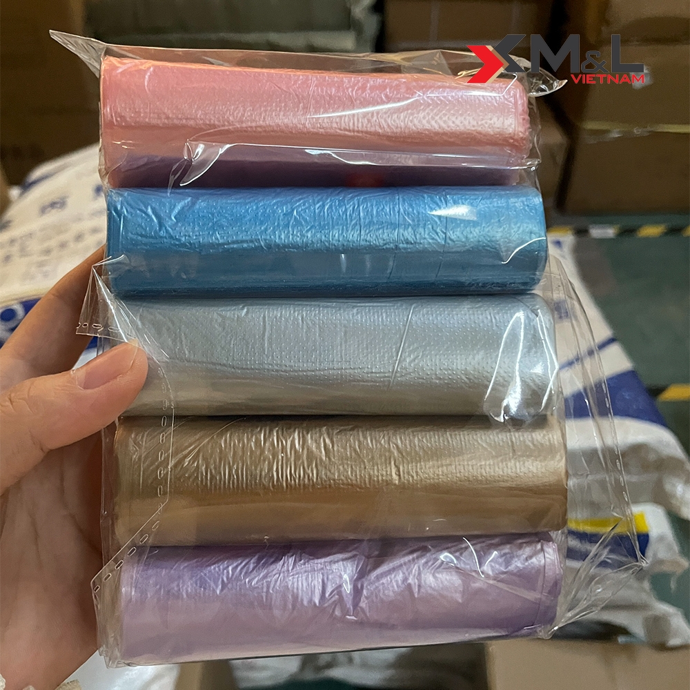Set 100 túi đựng rác tự hủy sinh học M&L TR100