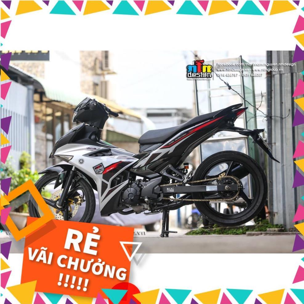 Tem Rời Exciter 150 Mẫu Y15ZR 2021 Bạc Đen