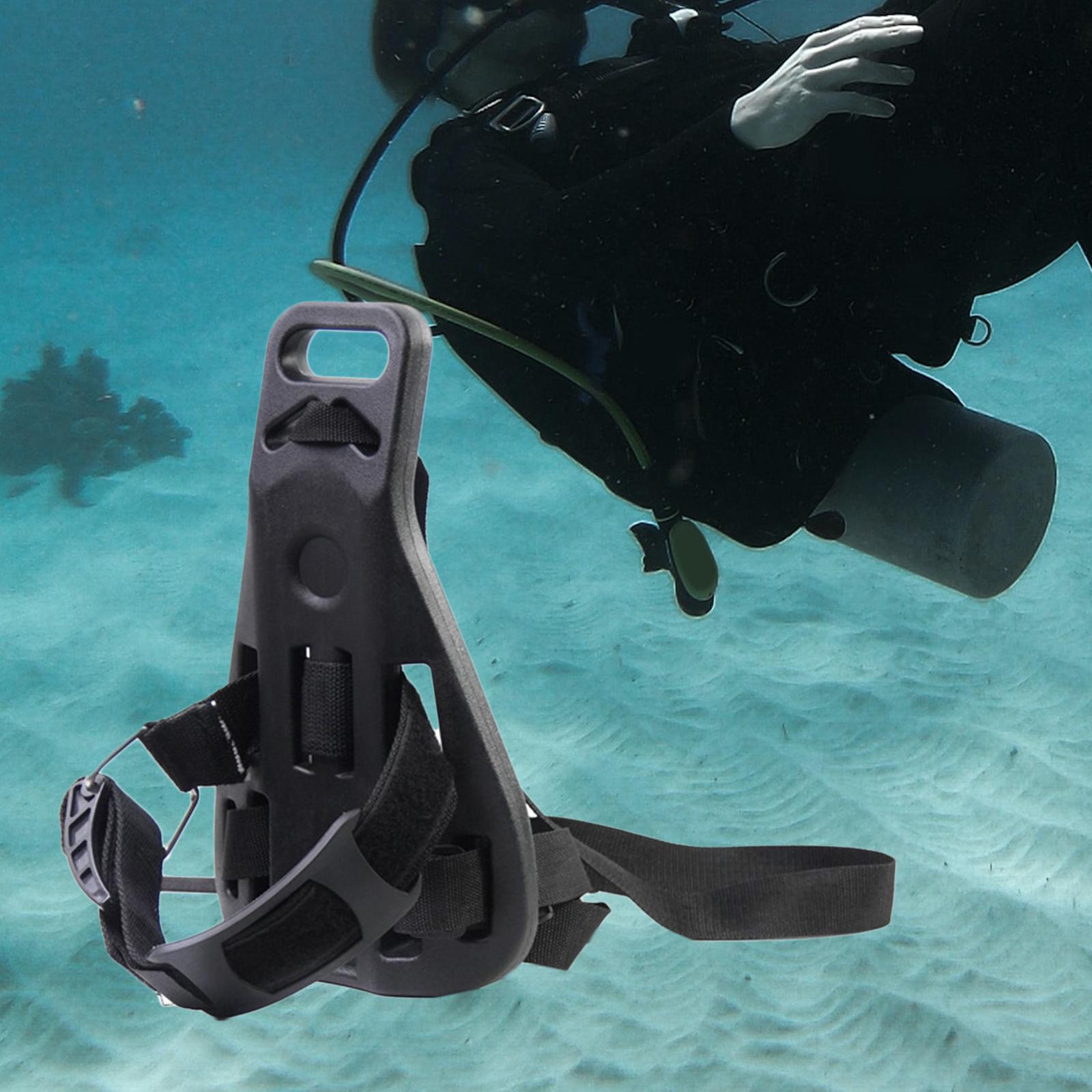 Scuba Diving Tank Back Pack, Diving Tank Holder, Bracket Ultralight Portable Freediving Dive Backpack, under Water Sports Diving Tanks Backpack