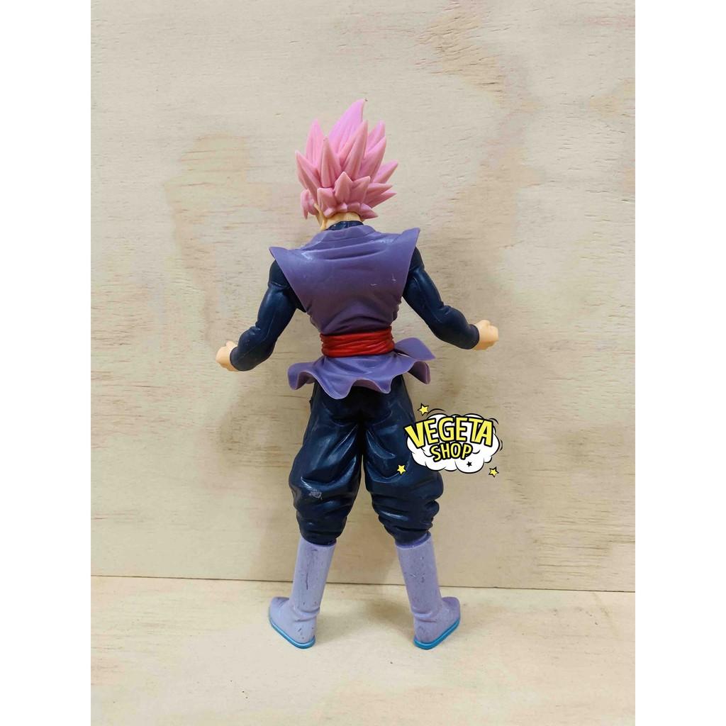 Mô hình Goku Rose Dragon Ball Super - Mô hình Songoku Son Goku Black Super Saiyan Rose - Goku tóc hồng - Cao 18cm