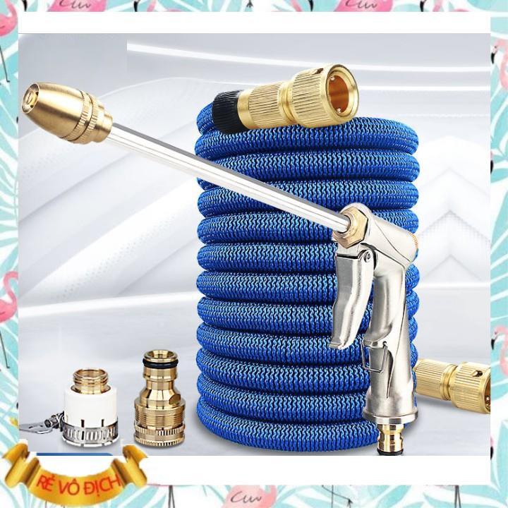 Vòi xịt nước ️️ Bộ dây và vòi xịt tăng áp lực nước rửa xe tưới cây loại 7.5m  206733-2