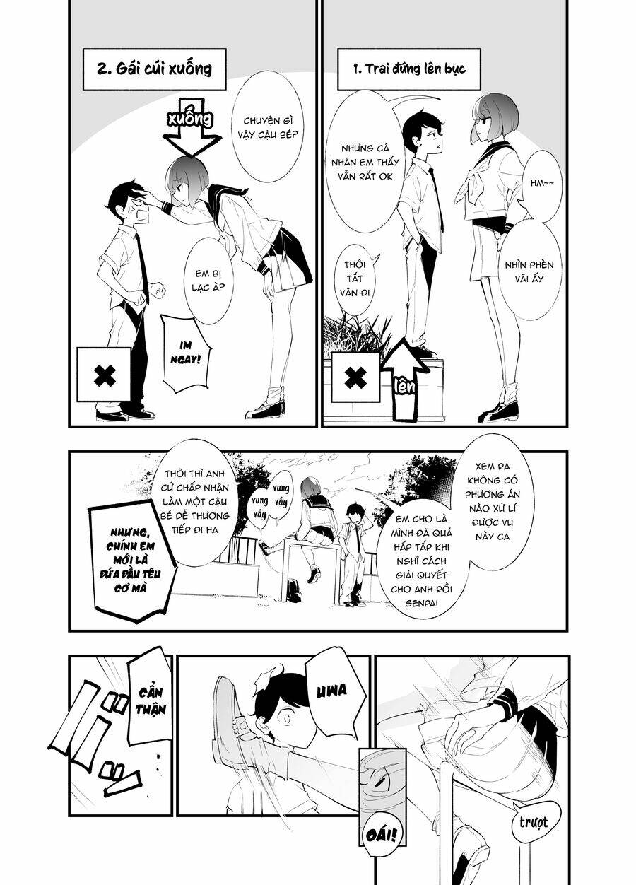 koushinchou no kouhai () to teishinchou no senpai () ga renai ni hatten suru made chapter 3 4