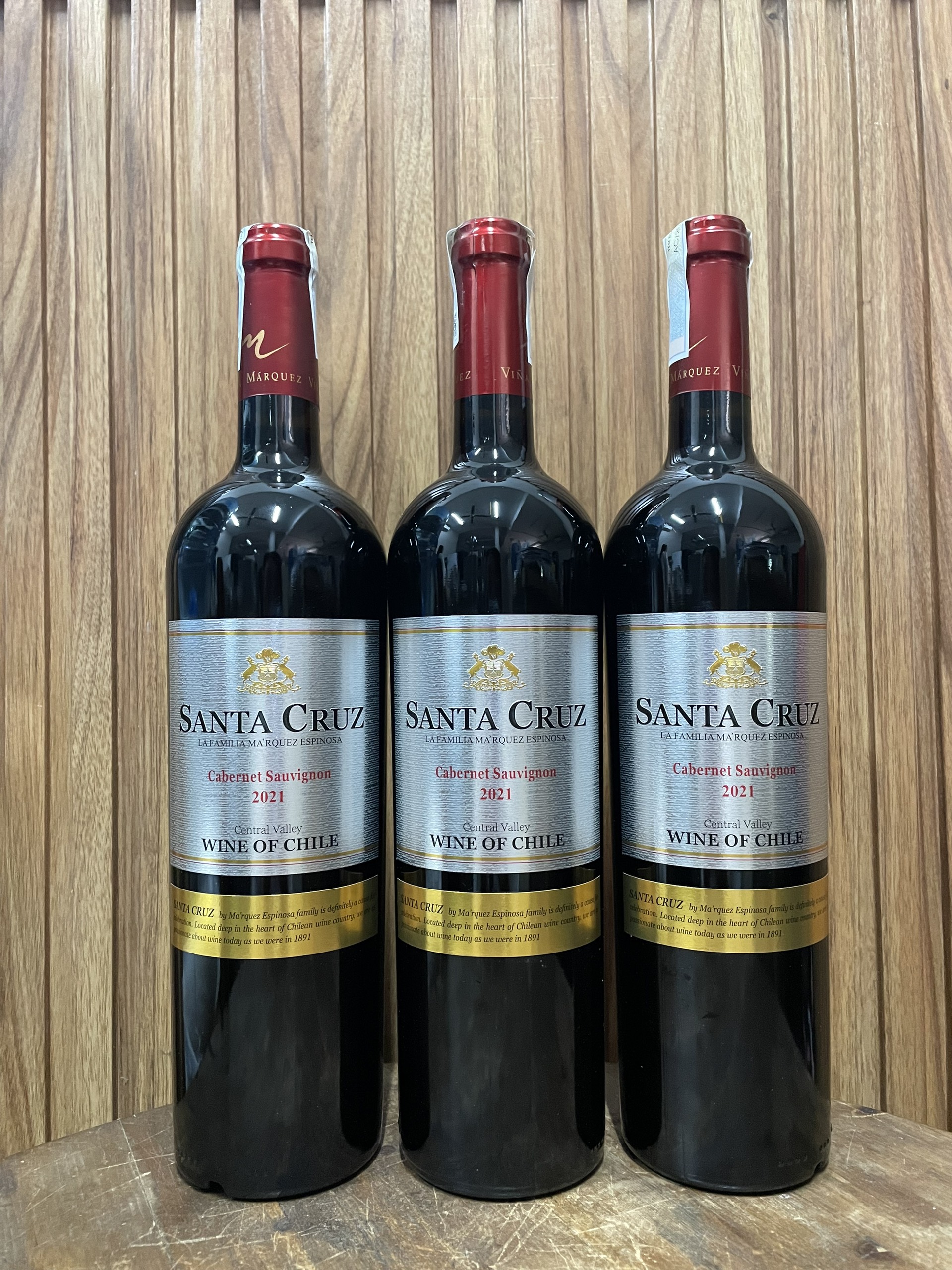 Rượu Vang Chile Santa Cruz 750ml