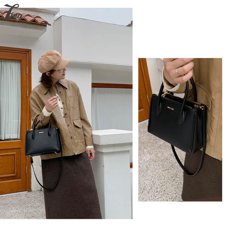 Túi xách nữ cầm tay Micocah 2021 thiết kế dáng vuông, style đơn giản