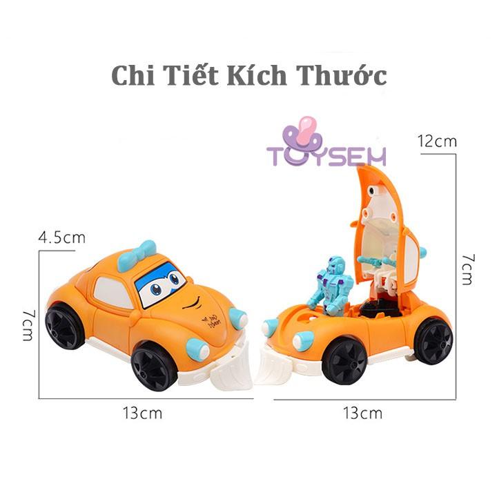 Đồ chơi trẻ em xe biến hình robot chạy trớN - Quà tặng sinh nhật cho bé