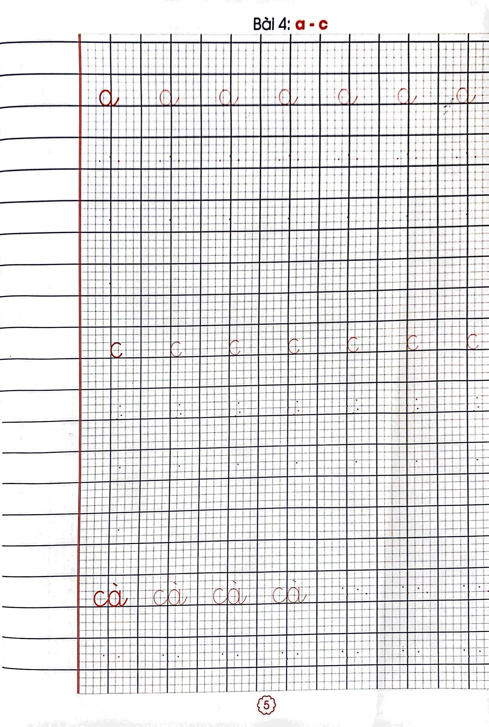 Vở Luyện Viết Lớp 1 - Quyển 1 (Cánh Diều)