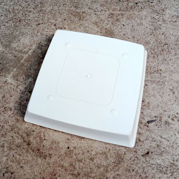 Combo 10 Khay đĩa lót hứng nước chậu trồng cây Vuông DV20-- Viền 19cm - Lọt Lòng 17cm