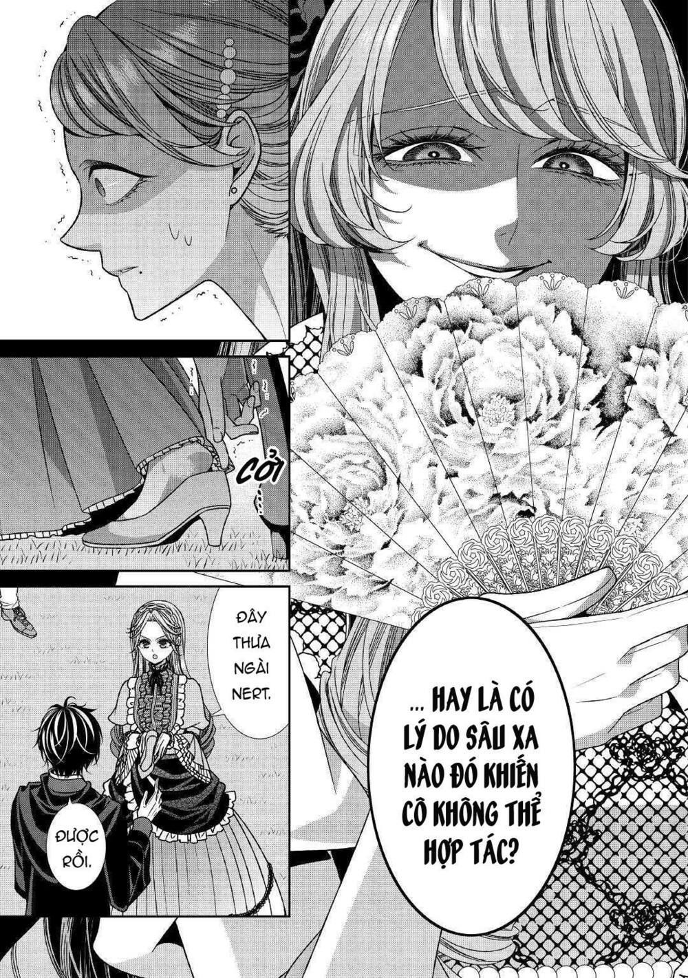 nhật ký theo dõi vị hôn thê tự nhận mình là nữ phụ phản diện 1 chapter 14 13