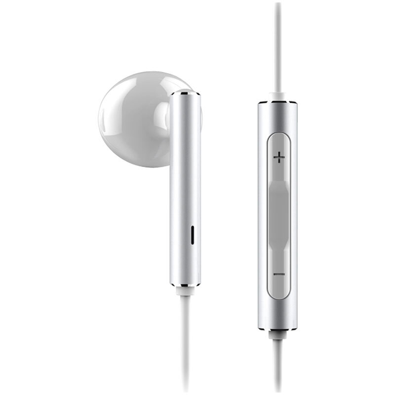 Tai Nghe Huawei AM116 với giắc cắm 3.5mm Microphone âm thanh nổi và nút chỉnh âm lượng, thân kim loại