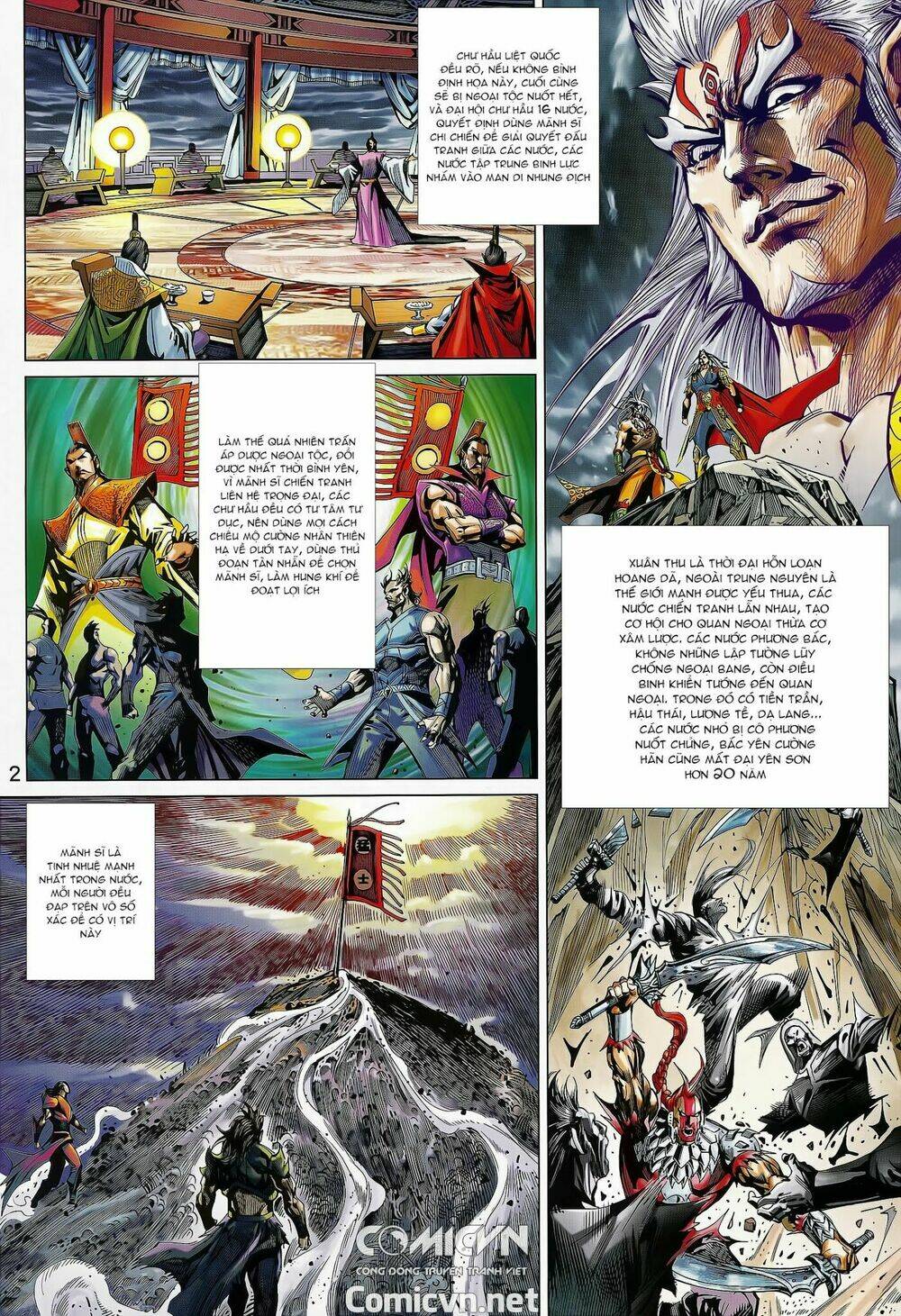 xuân thu mãnh sĩ chapter 13.1 2