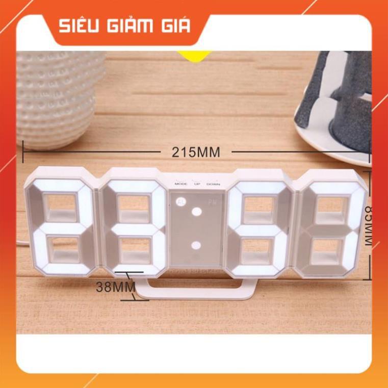 Đồng hồ LED 3D thông minh - Đồng hồ LED 3D để bàn