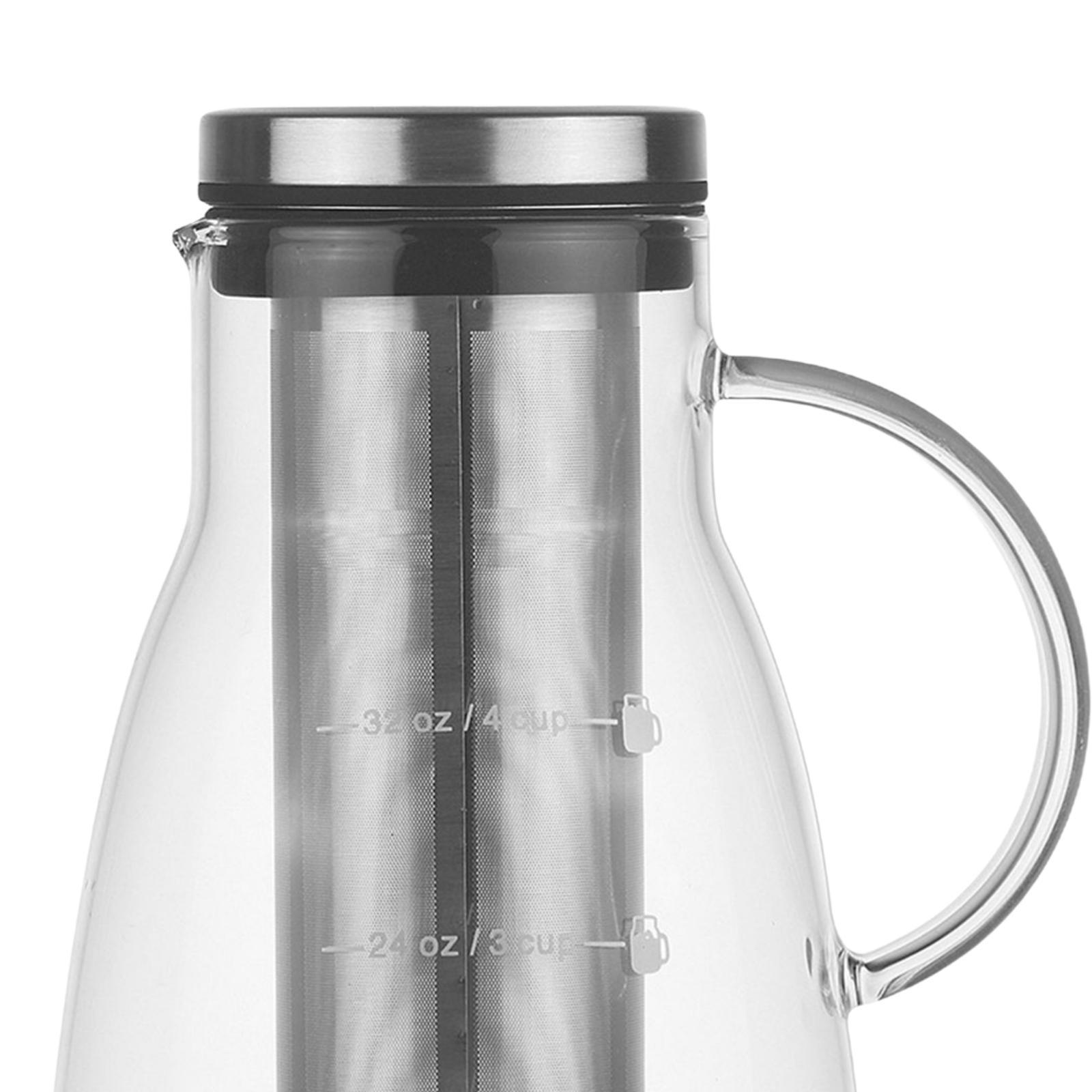 Ice Coffee Cold Extraction Pot Fine Coffee Filter for Coffee Lover Gifts