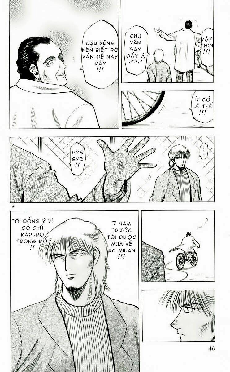 vũ điệu trên sân cỏ - fantasista chapter 161 16