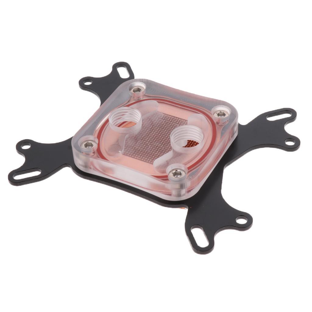 Professional CPU  Water Cool Block For INTEL 775/1150 Computer#3