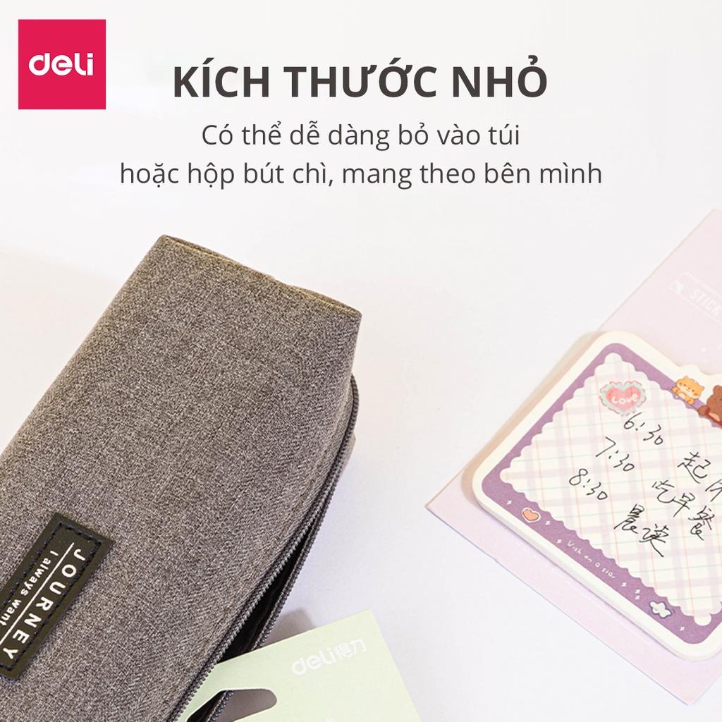 Giấy Note Ghi Chú Cute Đánh Dấu Nhiều Màu Hình Chú Cún Deli - Nhỏ Nhắn Tiện Lợi Dính Chắc Chắn - Màu Ngẫu Nhiên - 21591