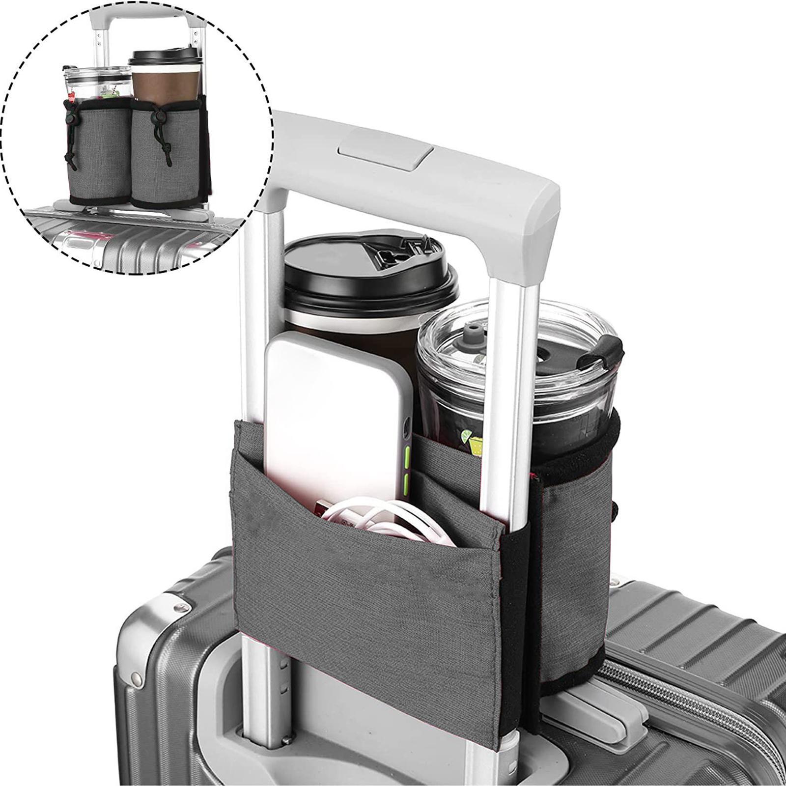 2Pcs Luggage Travel Cup Holder Accessories Bottle Holder for