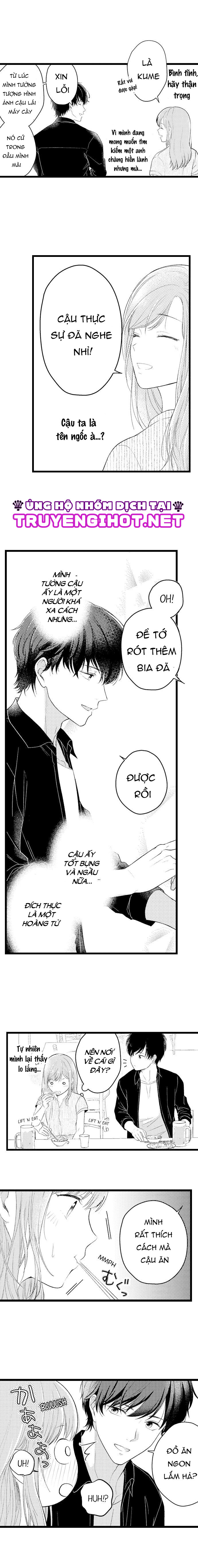 chỉ 3 giây sau, anh ấy như biến thành quái thú chapter 1.2 4