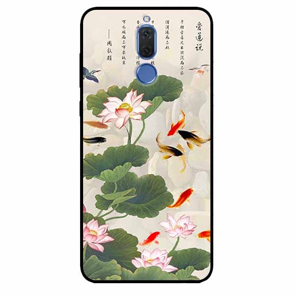 Ốp lưng in cho Huawei Nova 2i Tranh Cá Koi