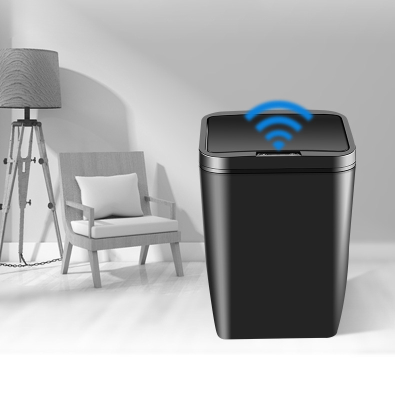 Thùng đựng rác cảm biến tự đóng mở cao cấp TORSOM TZL-12 sang trọng sạch sẽ tiện dụng