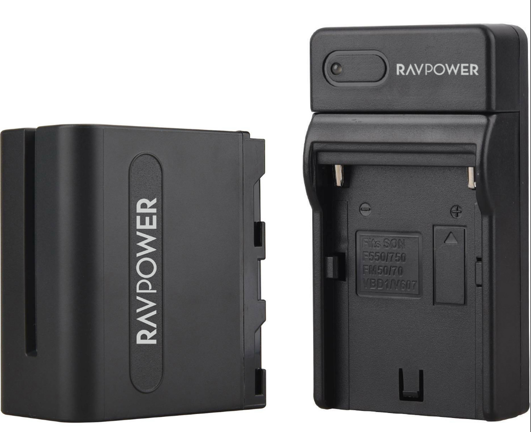  Bộ Pin và Sạc SONY NP-F970 Ravpower 7800 MAH - Hàng Chính Hãng