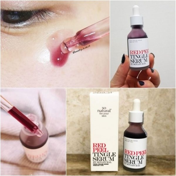 Tinh Chất Tái Tạo Da SoNatural Red Peel Tingle Serum 35ml