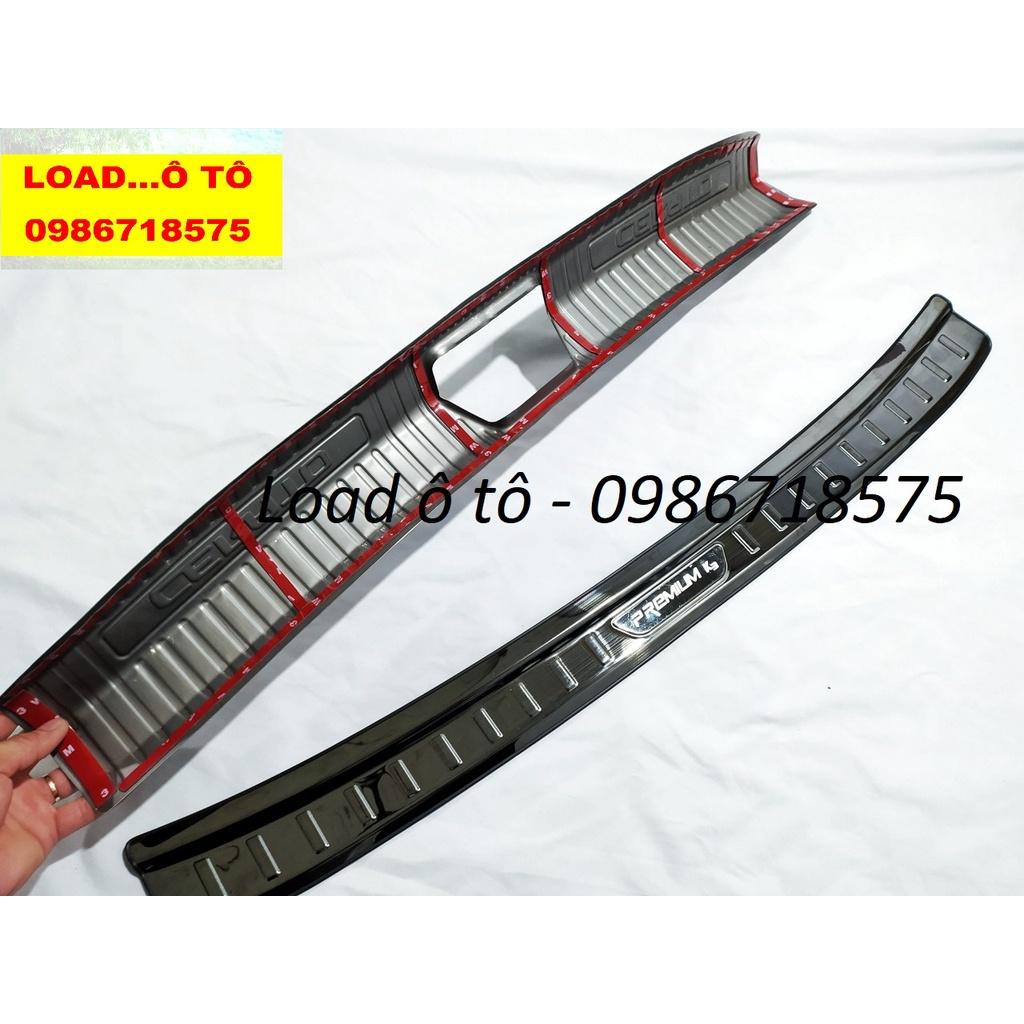 Chống Trầy Cốp, Ốp Bậc Cốp Xe KIA K3 2022-23 Mẫu Titan Cao Cấp, Chữ Bóng Đẹp