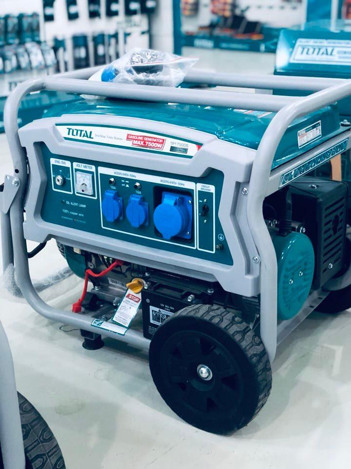 MÁY PHÁT ĐIỆN DÙNG XĂNG BH 12 THÁNG TOTAL TP175006 - HÀNG CHÍNH HÃNG