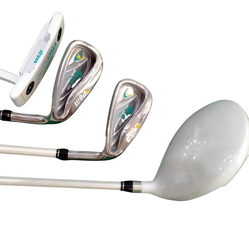 Set gậy golf Nữ tay phải gồm 4 gậy 1 Driver, 1 Iron 7, 1 gậy S, 1 Putter và đi kèm 1 túi gậy tập Golf