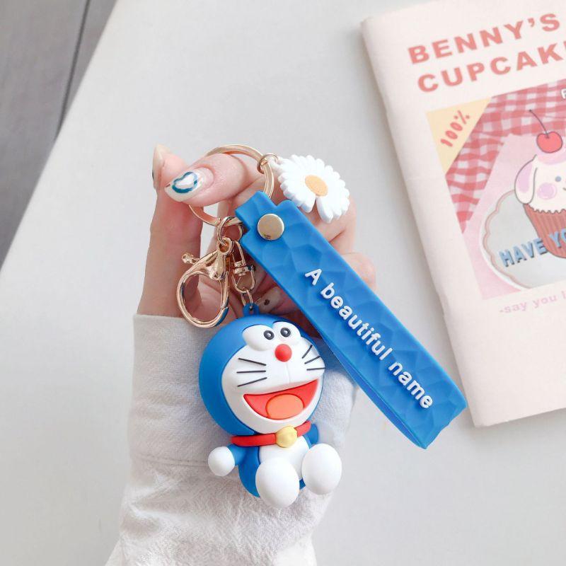 DÂY ĐEO MÓC KHÓA DORAEMON DOREMON SILICON TRENDY XINH XẮN