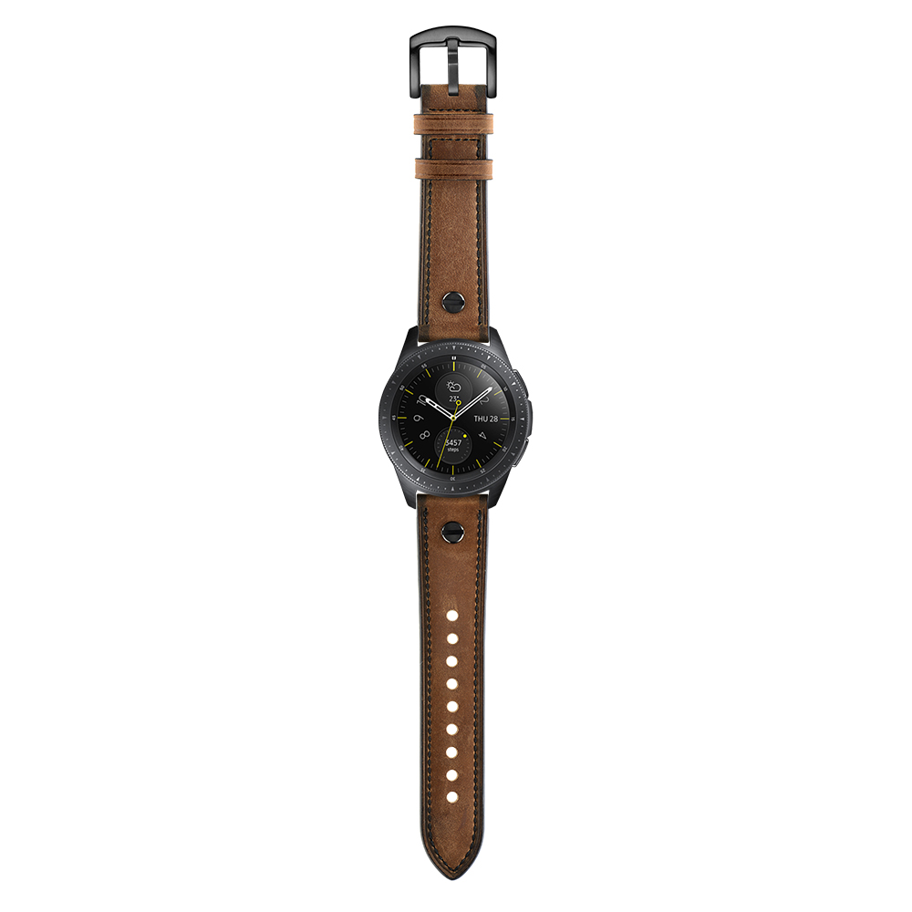 Dây Da Bò Nailed cho Galaxy Watch 4 / Watch 4 Classic / Galaxy Watch 3 / Galaxy Active 2 / Gear S3 / Garmin Vivo Venu / Huawei GT