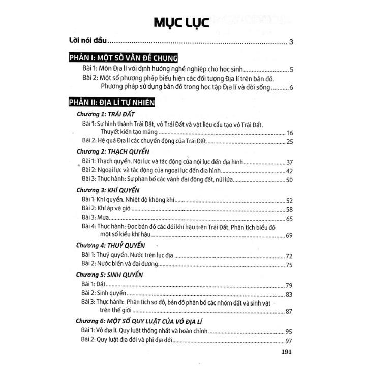Sách - Trắc Nghiệm Địa Lí Lớp 10