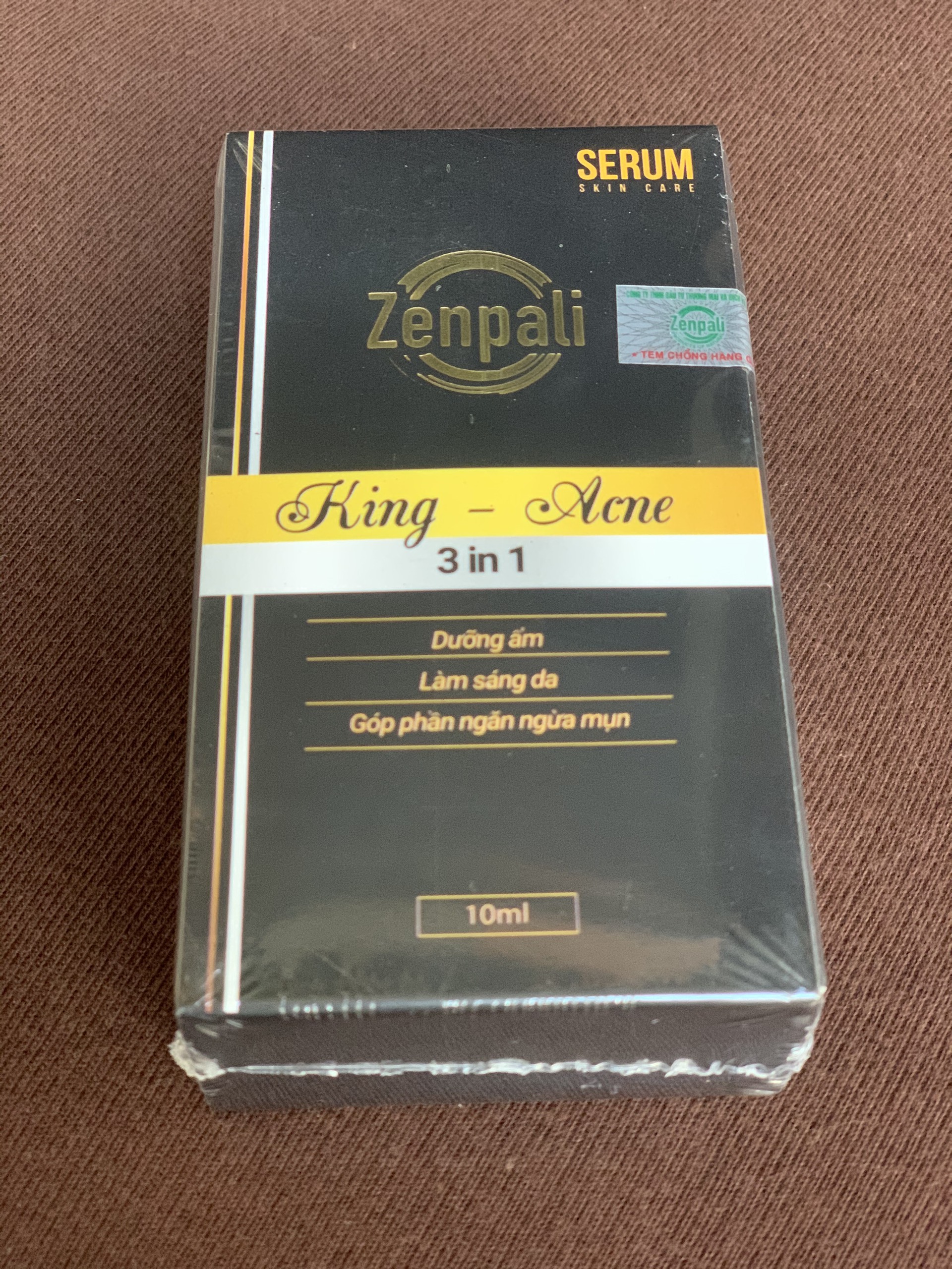 Serum Làm Giảm Và Ngăn Ngừa Mụn King Acne Zenpali (10ml) - Ngừa Mụn, Trắng Da. Dưỡng Ẩm, Làm Mờ Vết Thâm Mụn