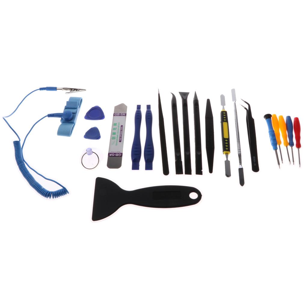 21 in 1 Professional Repair Opening Tool Kit Screwdriver set for Smartphones, iPhone iPad / Mini / Air Samsung Nokia Motorola Huawei Sony HTC and other Notebooks