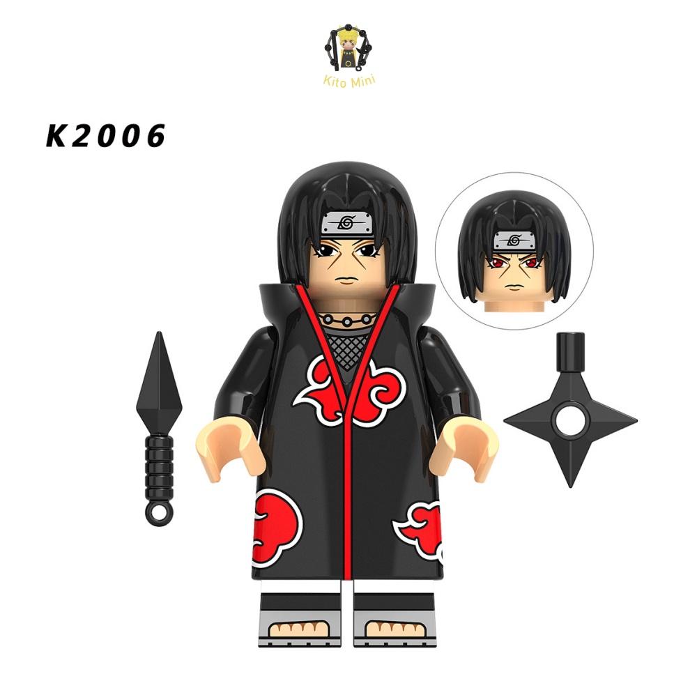 Minifigures Naruto Các Mẫu Nhân Vật Phản Diện Akatsuki KDL801