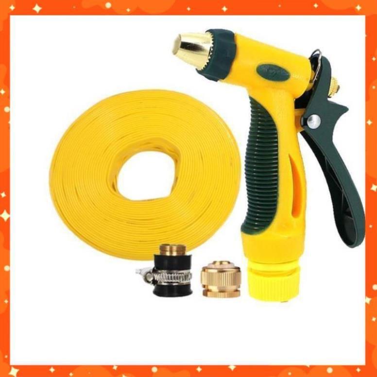 Bộ dây vòi xịt nước rửa xe, tưới cây tăng áp 3 lần,loại 3-5M  206317
