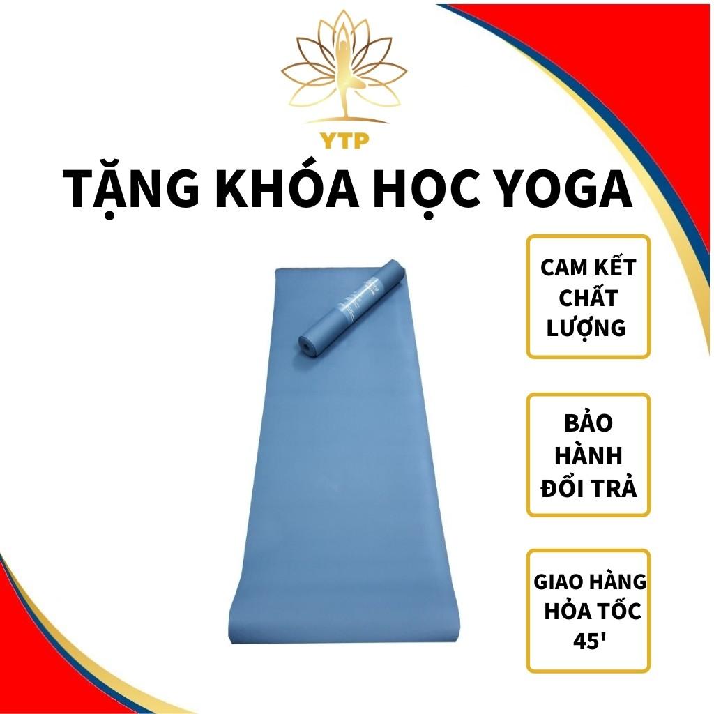 Thảm Tập Yoga LYPRO EVA Loại 1 Dày 6mm Mặt Thảm 2 Màu Hàng VNXK Siêu Dày, Siêu Êm LYPROEVA